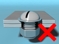 無需螺栓螺母緊固
