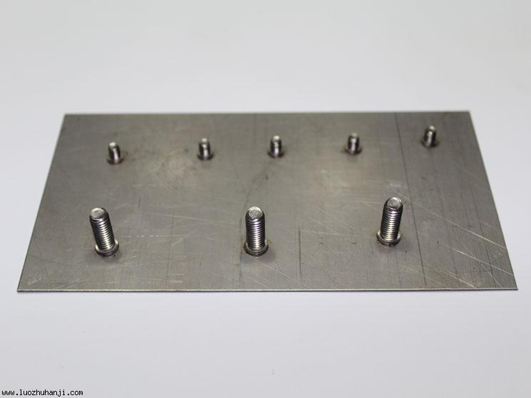 鏡面板焊接效果正面